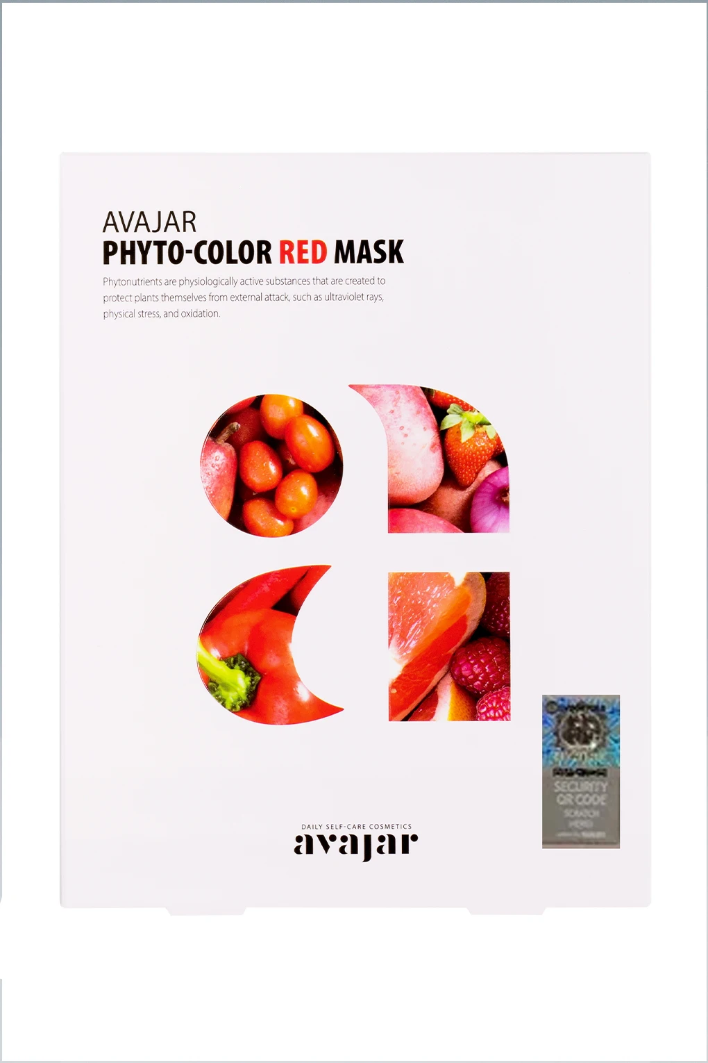 Avajar Phyto Color Red Mask Питательная маска 1 уп| |