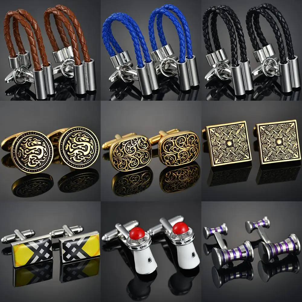 Высококачественные мужские Ювелирные запонки роскошные дизайнерские из