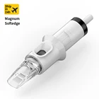 Революционный картридж для тату-игл SOLONG, изогнутый картридж Magnum  12 (игла 0,35 мм) 1205RM 1207RM 1209RM 1211RM 1213RM 20 шт.кор.