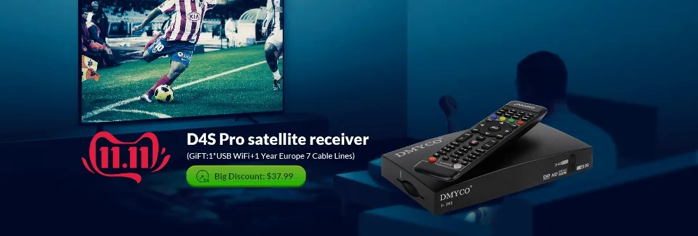1 год Европа 7 кабель подлинный GTMedia V8 Nova Full HD DVB-S2 спутниковый ресивер встроенный wifi смарт спутниковый рецептор Freesat