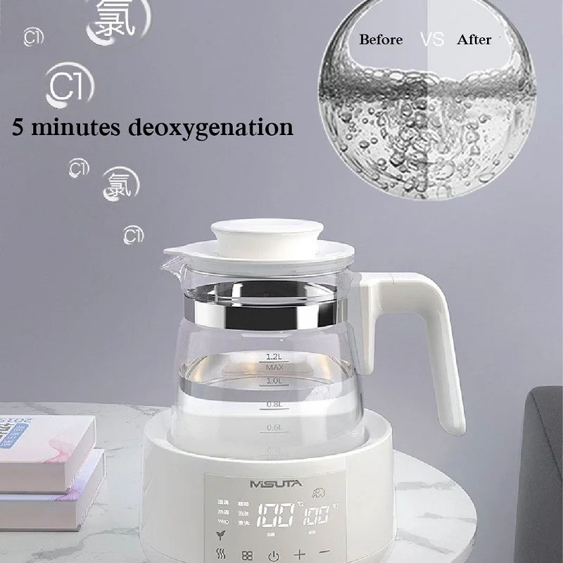 1.2L для Термостатический молока регулятор горячей воды Smart изоляции горшок