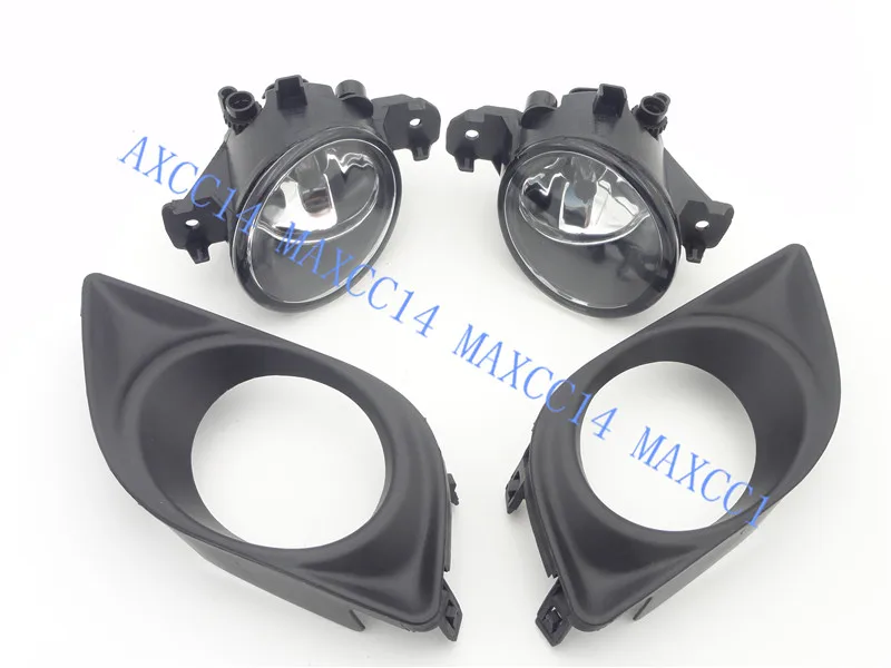 Комплект передних противотуманных фар фары для вождения + крышка с лампочкой NISSAN