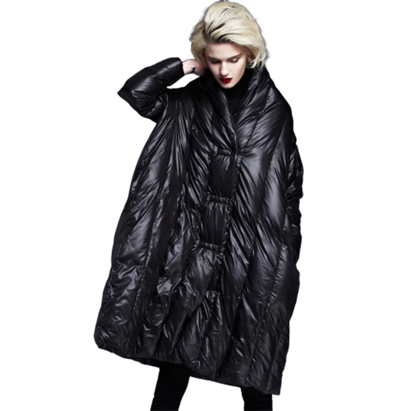 Европейская станция женская одежда на белом утином пуху новая зимняя Взрывная