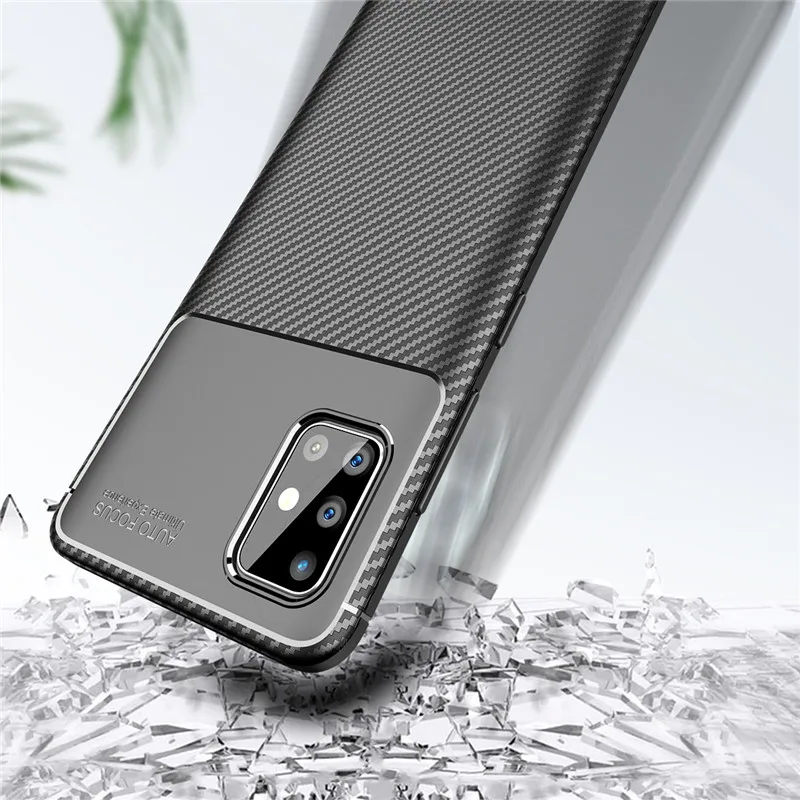 carbon fiber case for samsung galaxy a51 cover soft protective housings phone bumper for samsung galaxy a51 5g case funda etui free global shipping