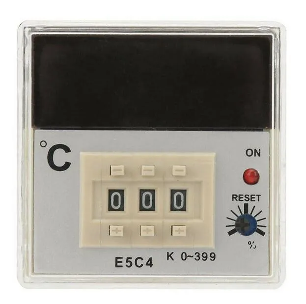 

Plastic Temperature Controlle Thermocouple Thermostat 0111ROM E5C4-R20K