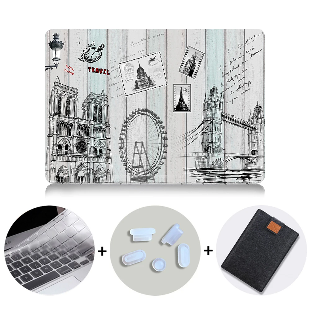 MTT чехол в стиле ретро для Macbook Air 11 13 Pro 13,3 16 15 retina с сенсорной панелью для apple mac book 12 дюймов a1534 чехол для ноутбука - Цвет: MB04