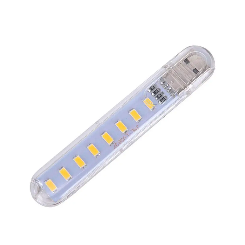 Новый креативный DC 5V Mini USB 3/8 светодиодный светильник карманная карта лампа