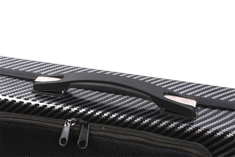 Новый 4/4 Скрипки чехол углеродное волокно композитный продолговатый жесткий