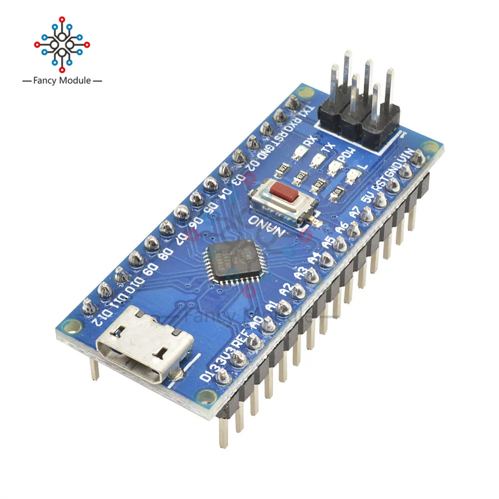 Type-C Micro USB Mini CH340 CH340G NANO V3.0 ATMEGA328P-MU модуль микроконтроллера Nano Terminal Adapter для Arduino |
