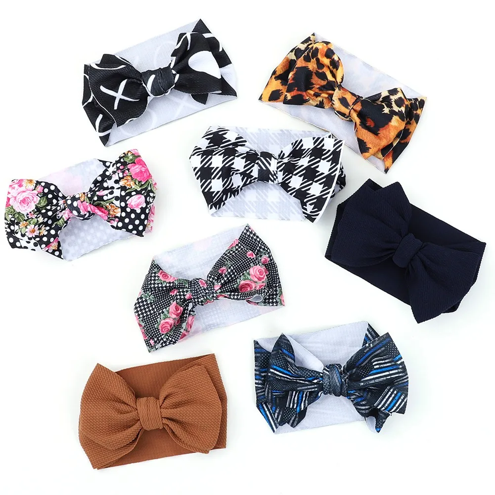 Вафельные пули ткань для маленьких девочек и банданы мальчиков Печать много