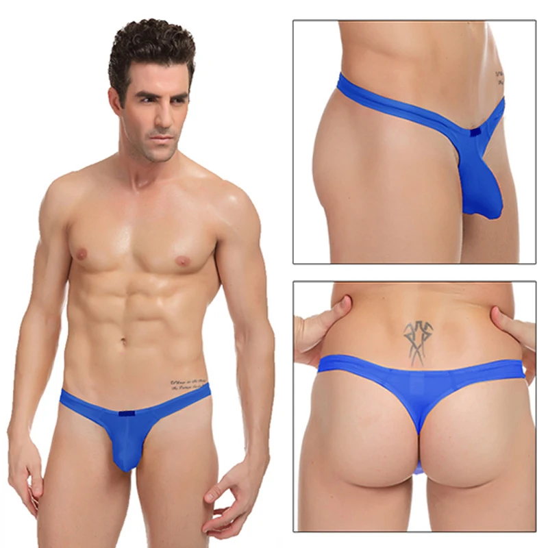 Горячие пикантные мужские стринги и Трусы из шёлка мягкое нижнее белье Ракушки