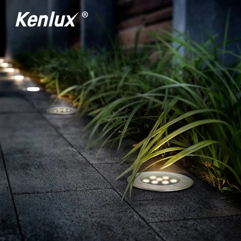 Kenlux утопленный led подземный свет Открытый водонепроницаемый в земле лампа