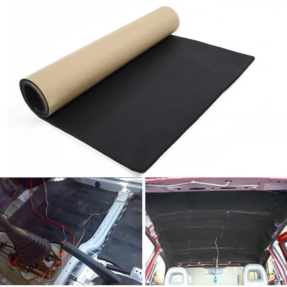 

Car Sound Deadener Noise Insulation Acoustic Dampening Foam Subwoofer Mat Sound Thermal Proofing Pad Car Sound Deadener Mat