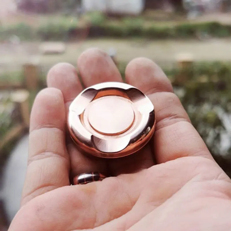 

Metal Coin Fidget Spinner Adult EDC Fidget Toy Anti-Stress Hand Spinner ADHD Relief Stress Office Toy Funny Gift