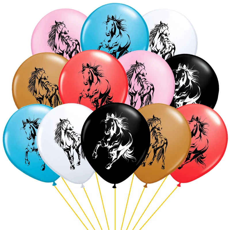 10 шт./12 шт. детская игрушка в виде животных|Воздушные шары и аксессуары| |