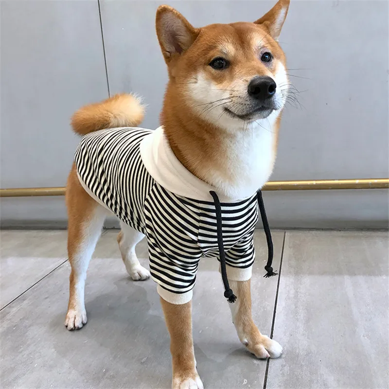 Толстовка с капюшоном для собак Французский бульдог Чихуахуа Пудель Бишон