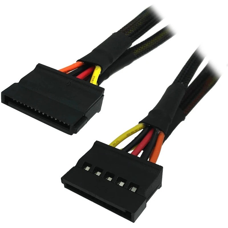Кабель питания Mini 6Pin-15Pin X2 SATA для DELL Vostro 3650 3653 3655 | Компьютеры и офис