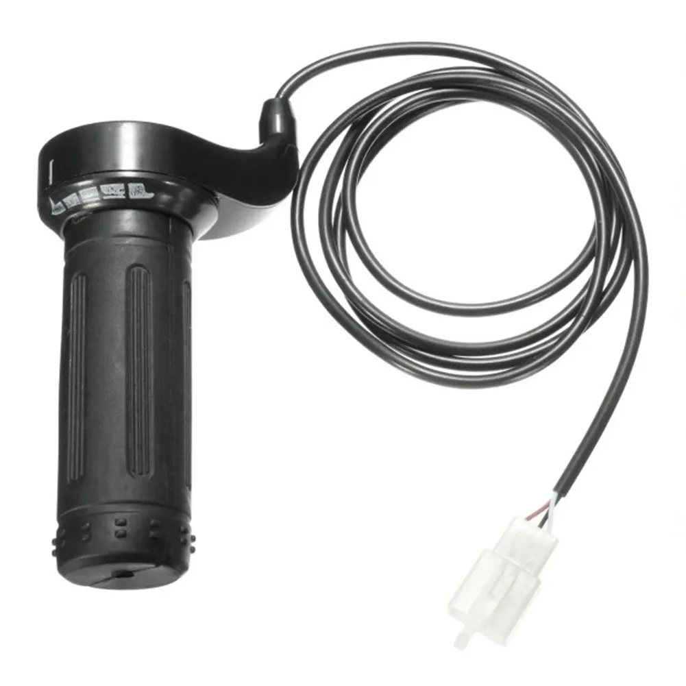 

24V/36V/48V Electric Bike Throttle Handle Grips Twists Assembly 22mm Scooter Electric Bike Thumb Throttle Speed Control Handle
