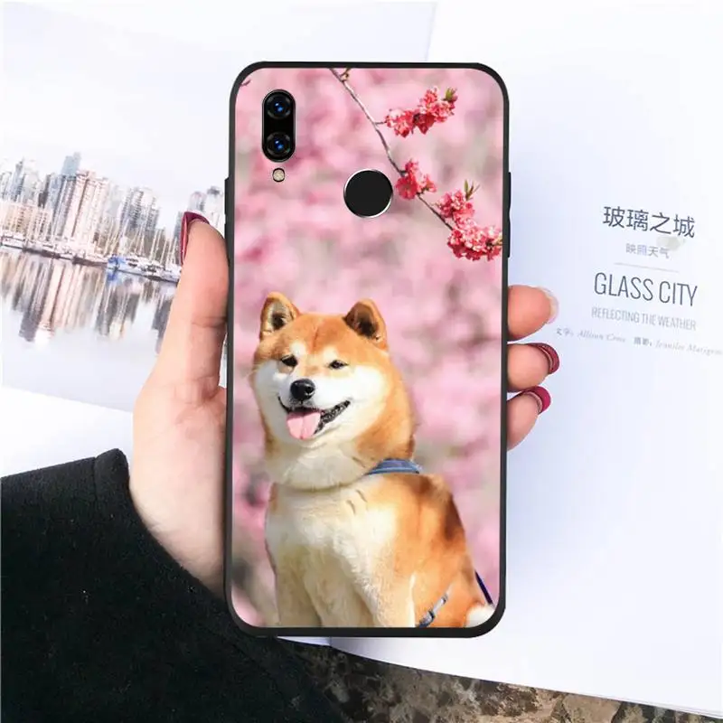 

Animal Cute dog Akita Phone Cases For Huawei honor Mate P 10 20 30 40 Pro 10i 9 10 20 8 x Lite Luxury brand shell funda coque