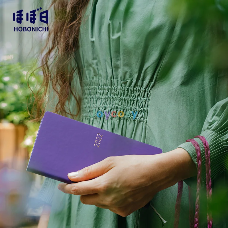Hobonichi 2022 недельный нюанс: виноград/Мятная сода еженедельный блокнот китайский и