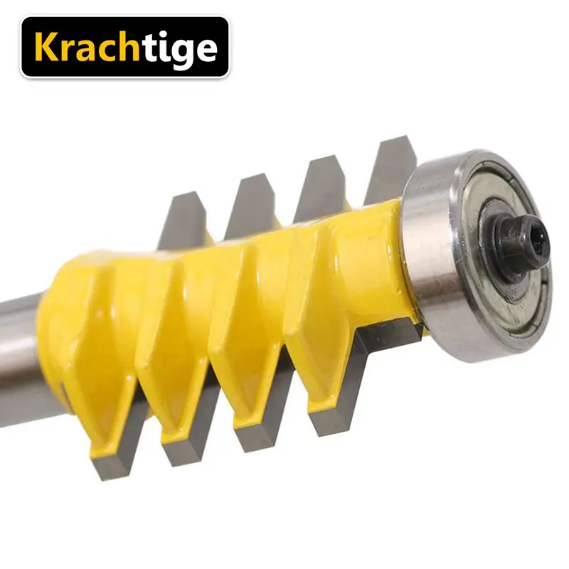 Krachtige 5/16 &quotрегулируемая коробка &amp Finger Rail Stile клей Соединение фрезы Tenon Фрезерный