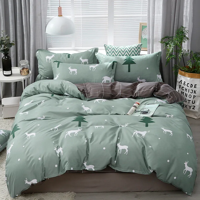 

New Home Textile King Queen Twin Bed Sheet Black Shooting Star Duvet Cover Sheet Pillowcase Boy Kid Teen Girl Bedding Sets