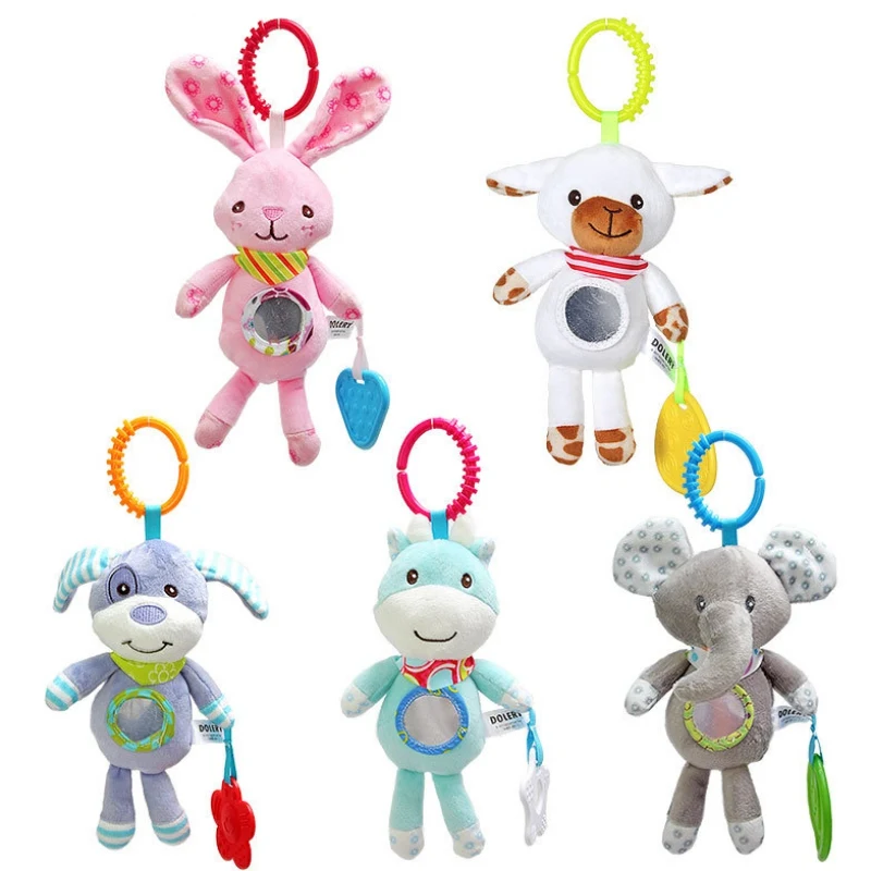 

Baby Hanging Rattles Toys Newborn Crib Toys Car Seat Stroller Toys