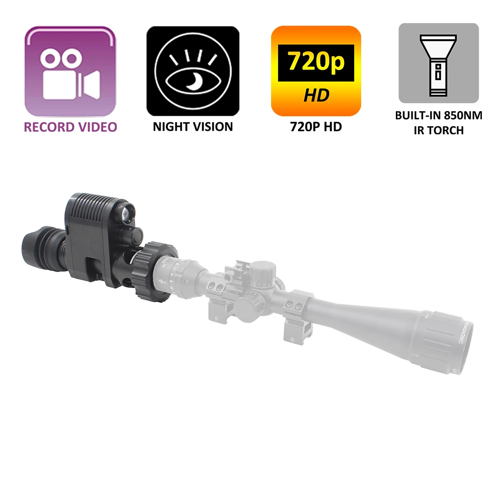 Цифровой прицел ночного видения монокулярная охотничья камера для винтовки
