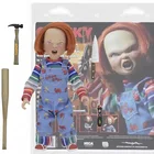 Фигурка NECA Чаки детская игра хорошие парни потрясающая фигурка Коллекционная, он хочет, чтобы вы были лучшим другом, игрушки, кукла в подарок