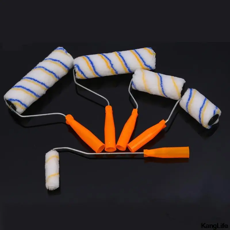 9-дюймовая краска для тонких волос искусственная латексная без мертвых углов