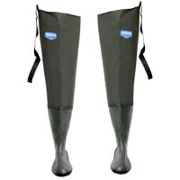 fishing waders boot waterproof stockingfoot hip waders leg wear wading pants adjustable webbing strap