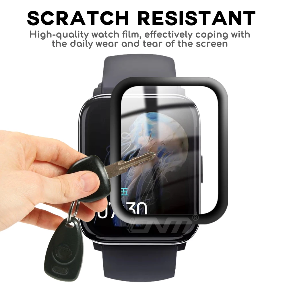 5D полное покрытие Защитная пленка для экрана Hey Plus Smartwatch крышка Heyplus аксессуары
