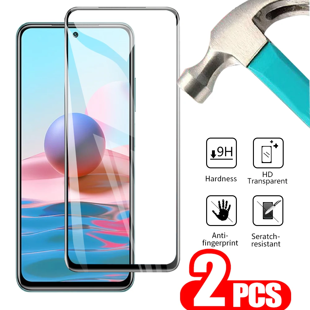 

Закаленное стекло для Xiaomi Redmi Note 10 pro max, 2 шт.