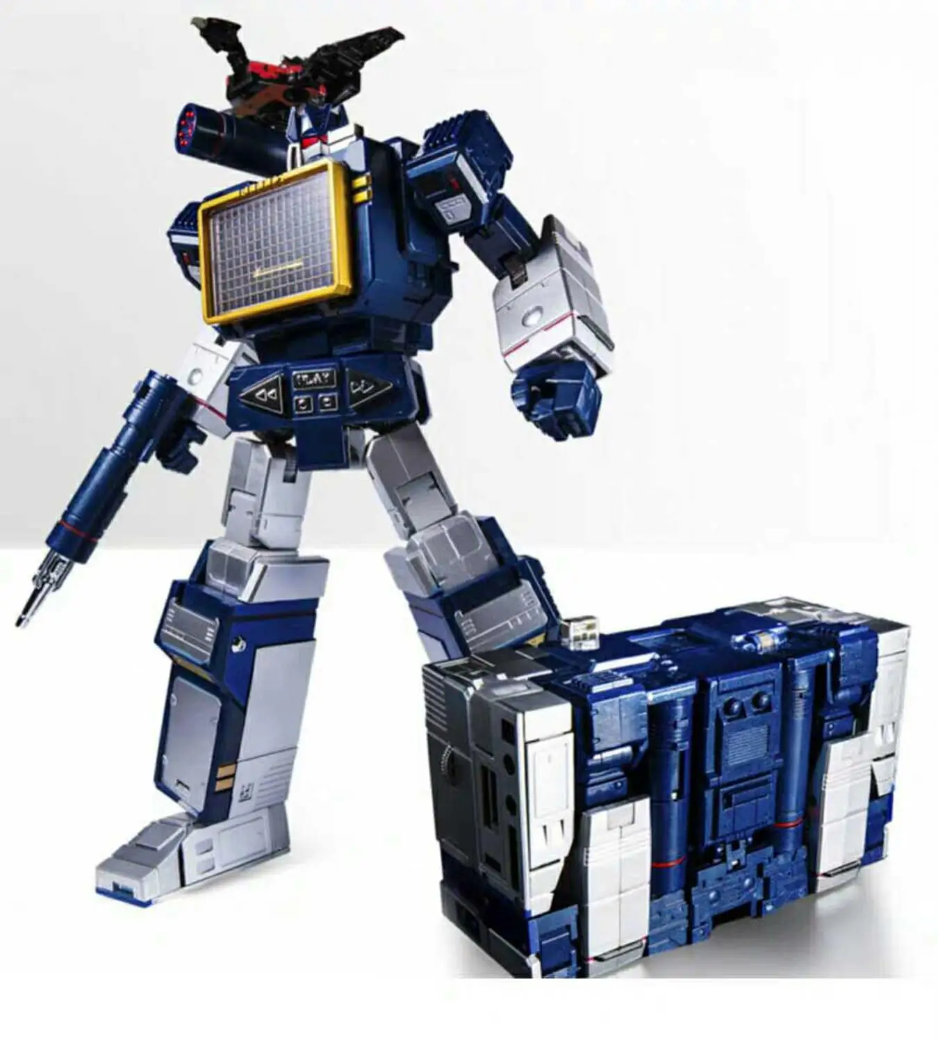 G1 трансформаторы ТГФ 01J THF-01J Soundwave THF01J одна лента Walkman MP13 оверсайз фигурки из