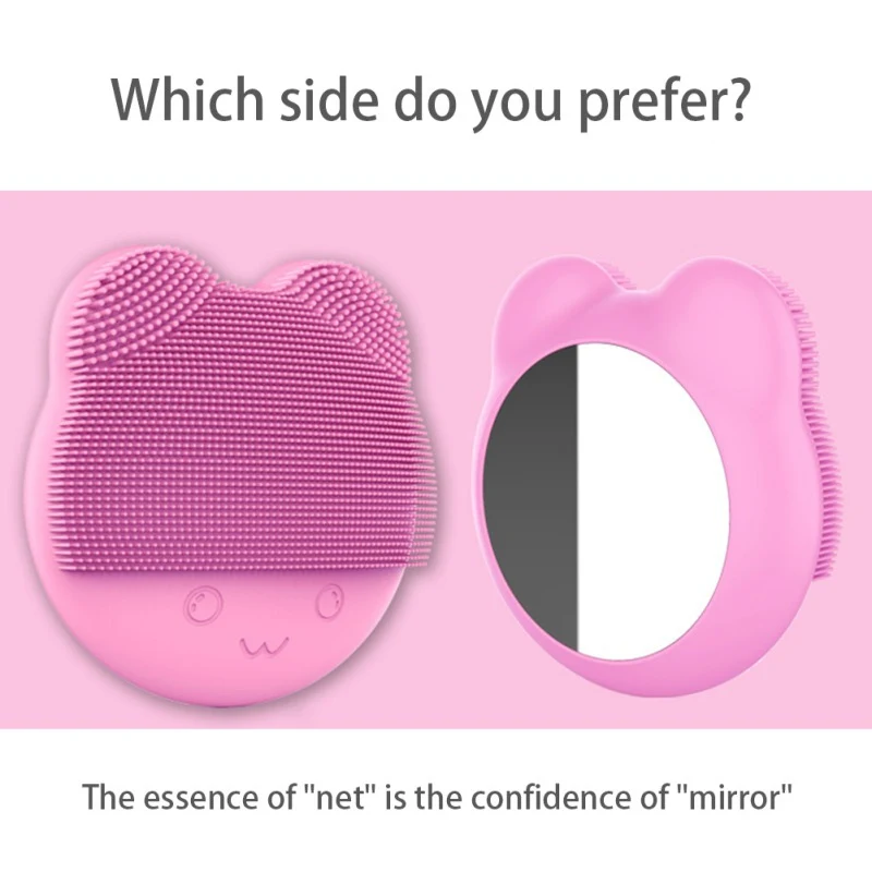 Рекомендуется щетка для мытья лица с зеркалом ультразвуковая вибрация глубокое