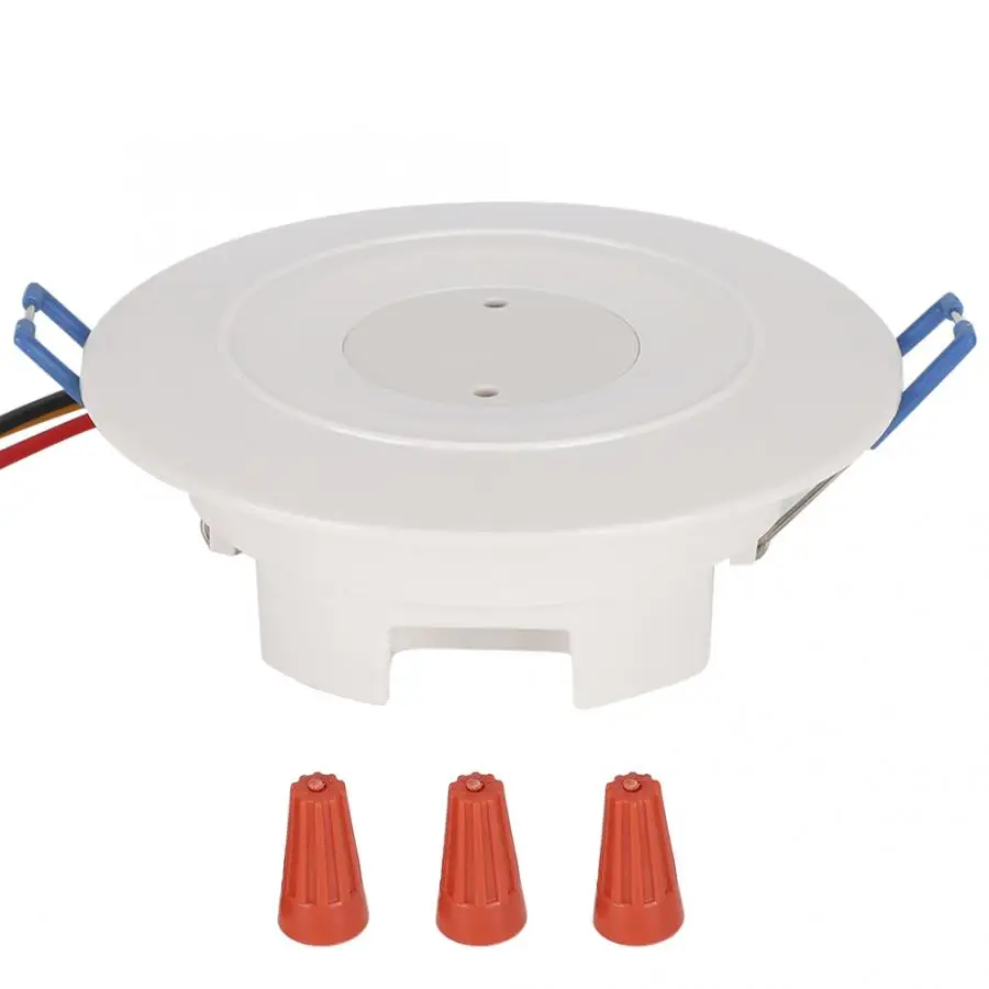 

3.7GHz Microwave Sensor Body Motion Detector Smart Light Switch for Corridor Embedded Ceiling Mount Switch Body Motion Detector