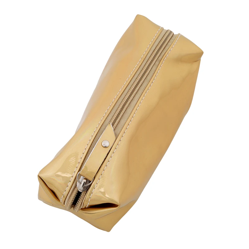 

LKEEP Laser Cosmetic Bag Fashion Holographic Pencil Case Cosmetic Makeup Pouch Laser Zipper Purse Bag Toiletry Cases Makeup Box