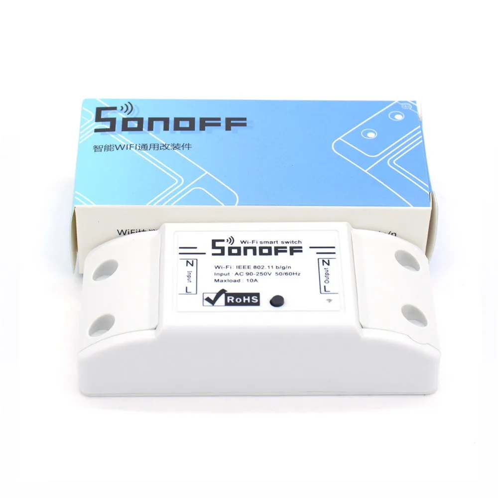 Интеллектуальный выключатель света Sonoff умный дом Wi Fi Беспроводной модуль