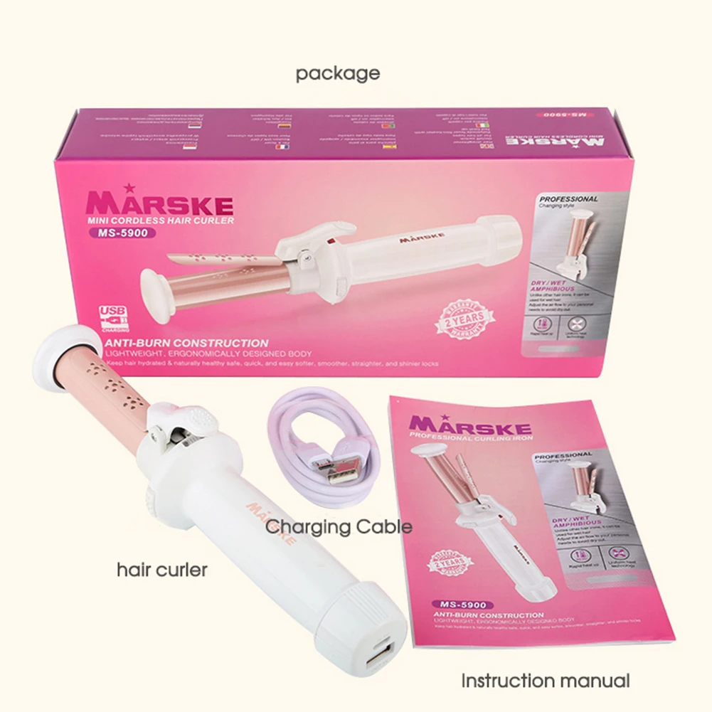 Мини-щипцы для завивки волос 2 в 1 USB высококачественные инструменты