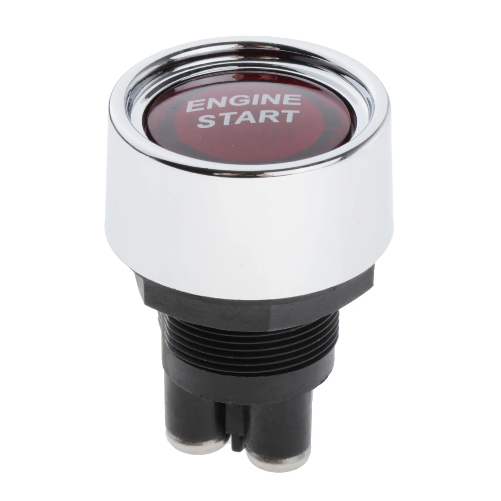 

Racing Car 12V 5A Ignition Switch Engine Start Push Button Starter Kit LED