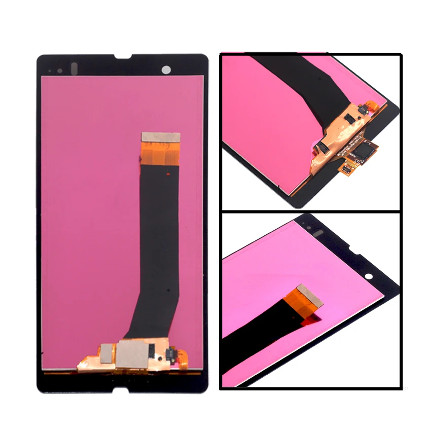 ЖК дисплей для Sony Xperia Z L36H дигитайзер стеклянная панель в сборе C6603 C6602 экран
