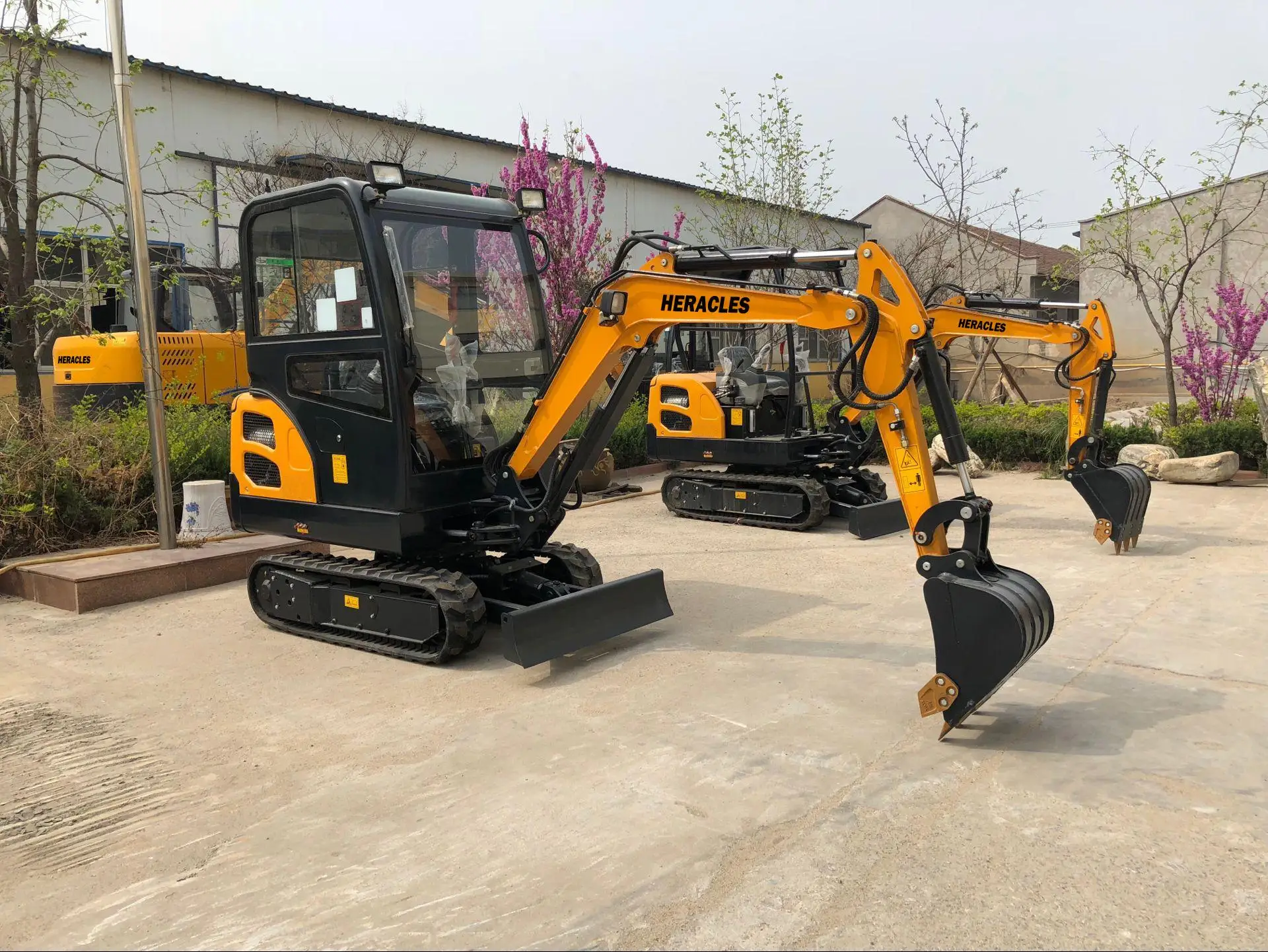 

1.8 ton backhoe digger compact excavator for European countries