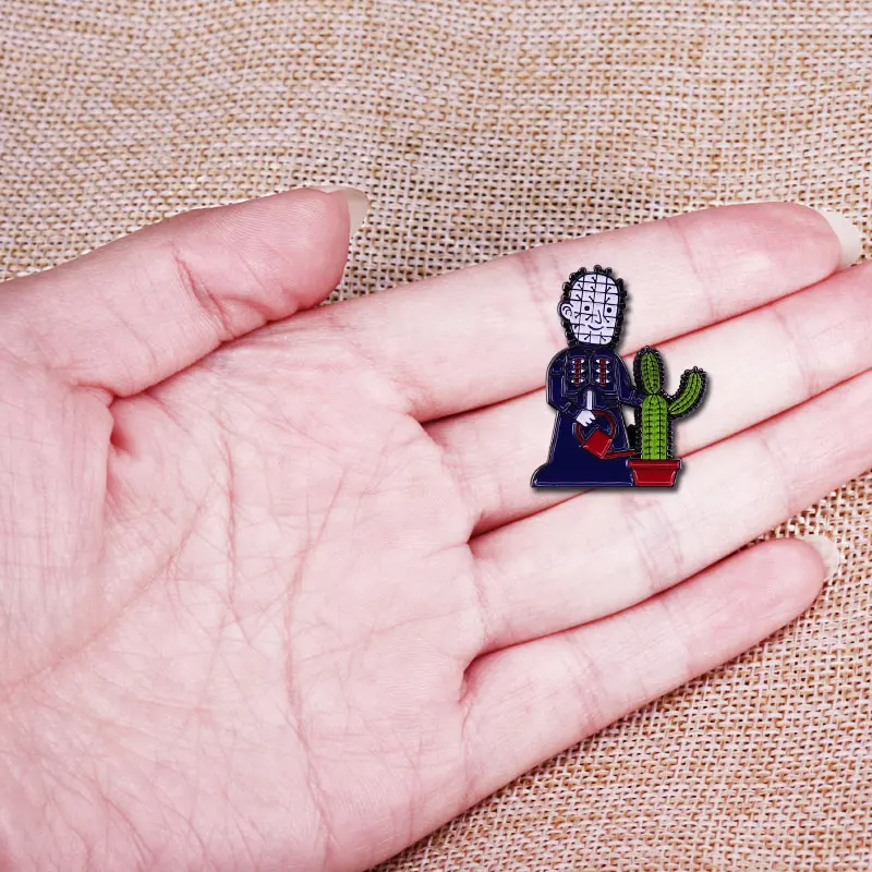 Hellraiser эмали штырь булавочная головка и эхинопсис физалисов перуанские фонарь