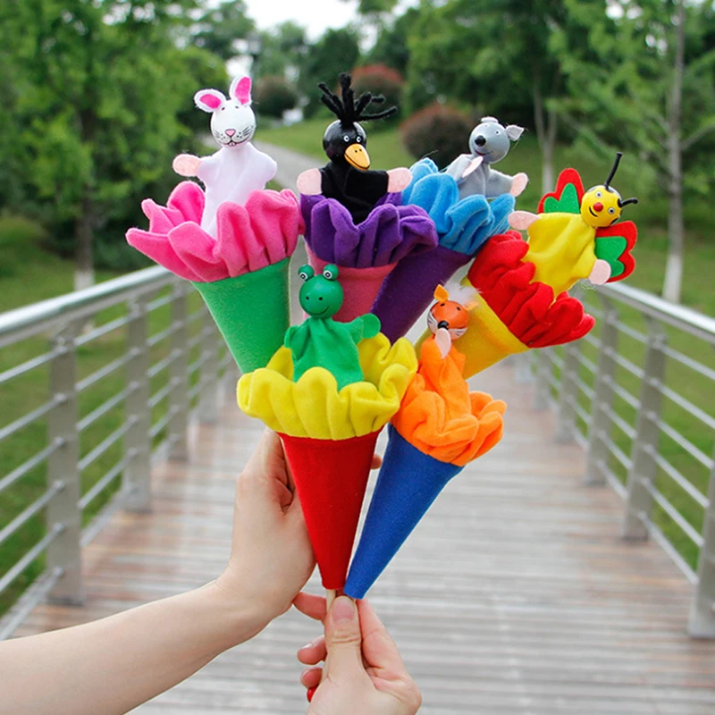 6 шт./партия телескопическая штанга для животных детские игрушки детская