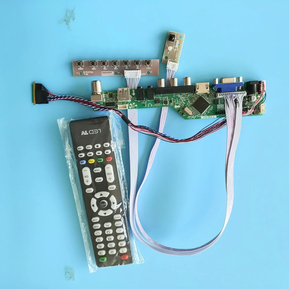 

kit for LP156WH2(TL)(AC) 1366X768 remote VGA LCD LED 15.6" USB 40pin LVDS TV AV Screen panel Controller board driver