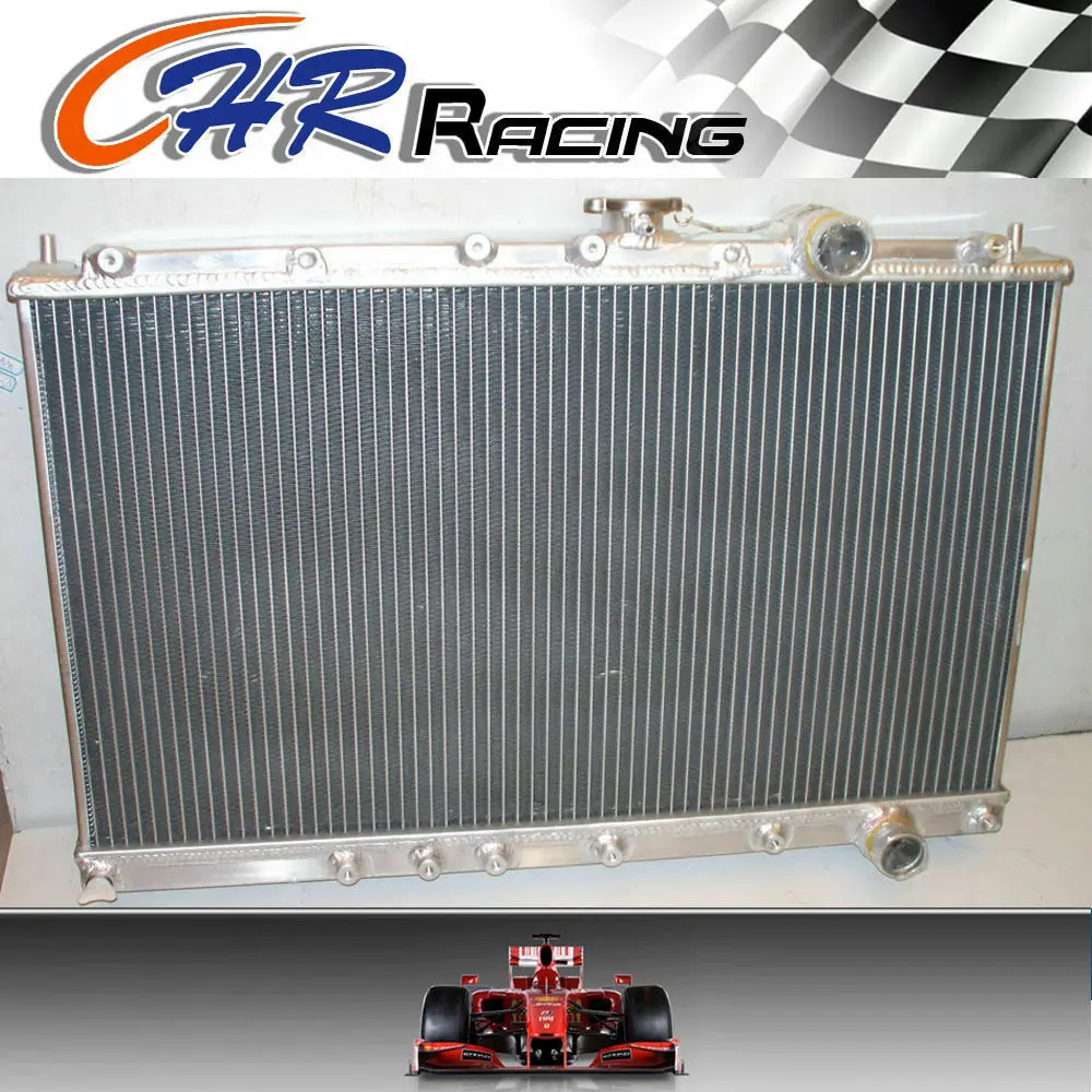 

For Race Aluminum Radiator Mitsubishi LANCER Evolution EVO 1 2 3 I II III MT 92-95