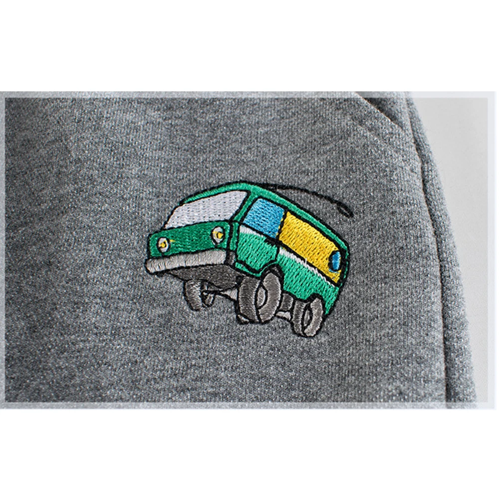 

LittleSpring Children Cotton Pants Boys Girls Casual Pants Jogging Enfant Cartoon Kids Children Trousers