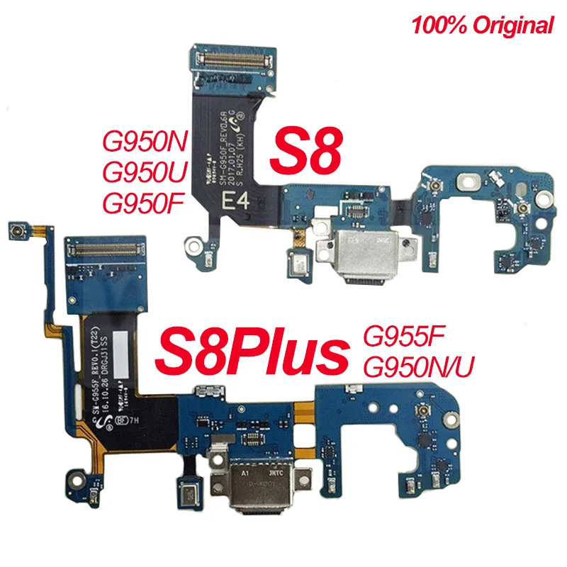 

For Samsung Galaxy S8 G950u G950f G950n S8 Plus G955u G955f G955n Original USB Charging Port Charger Dock Connector Flex Cable
