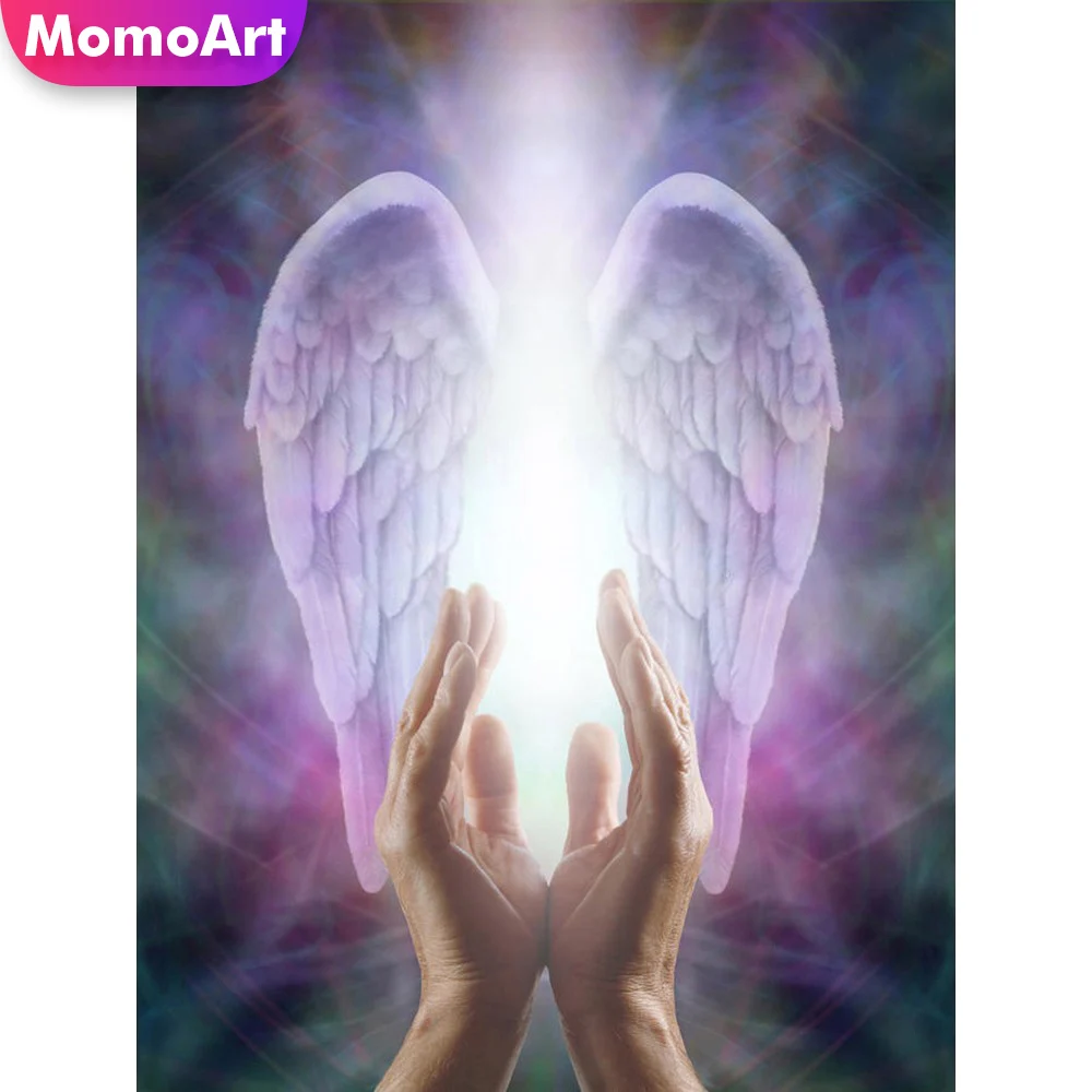 

MomoArt Алмазная мозаика крыло картина Стразы Алмазная вышивка ручной пейзаж Вышивка картина Сделай Сам 5D ручная работа подарок