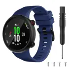 Новый Сменный ремешок для часов Garmin forerunner 45 45S, мягкие спортивные силиконовые смарт-часы, браслеты, браслет + инструмент